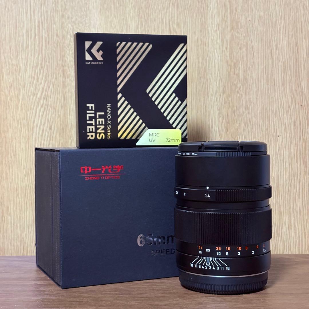 ほぼ新品○GFX用MITAKON speed master 65mm f1.4