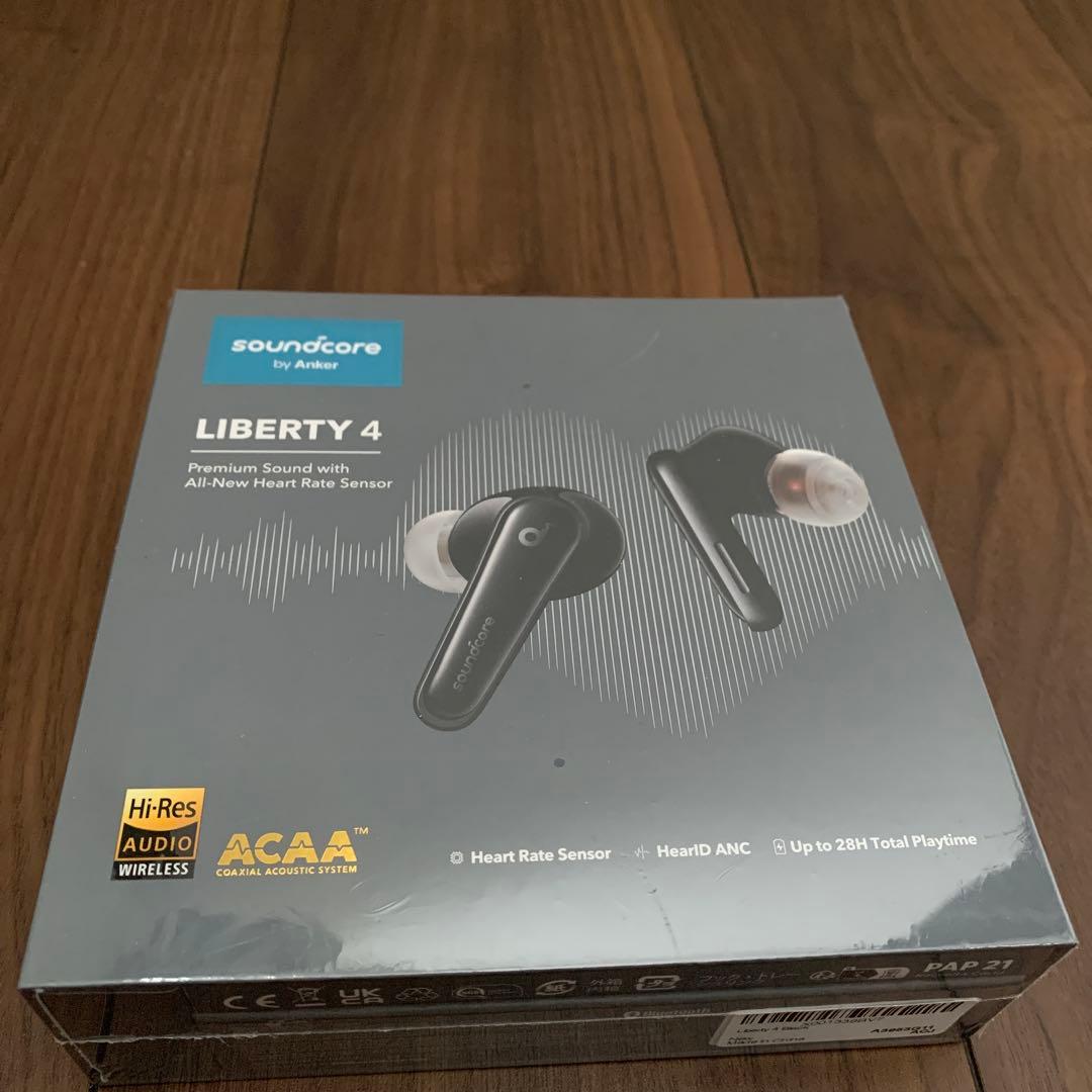 soundcore LIBERTY 4 ワイヤレスイヤホン　ブラック