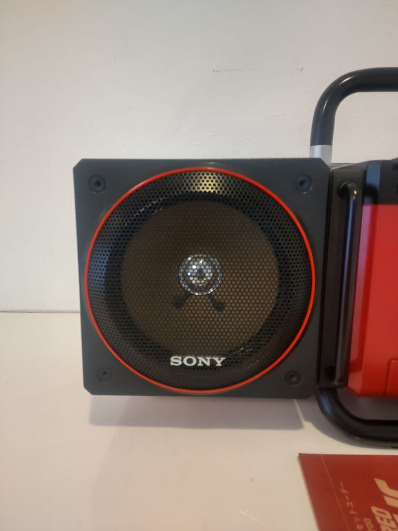 【希少】 SONY CFS-700 STEREO ラジカセ キューブリック