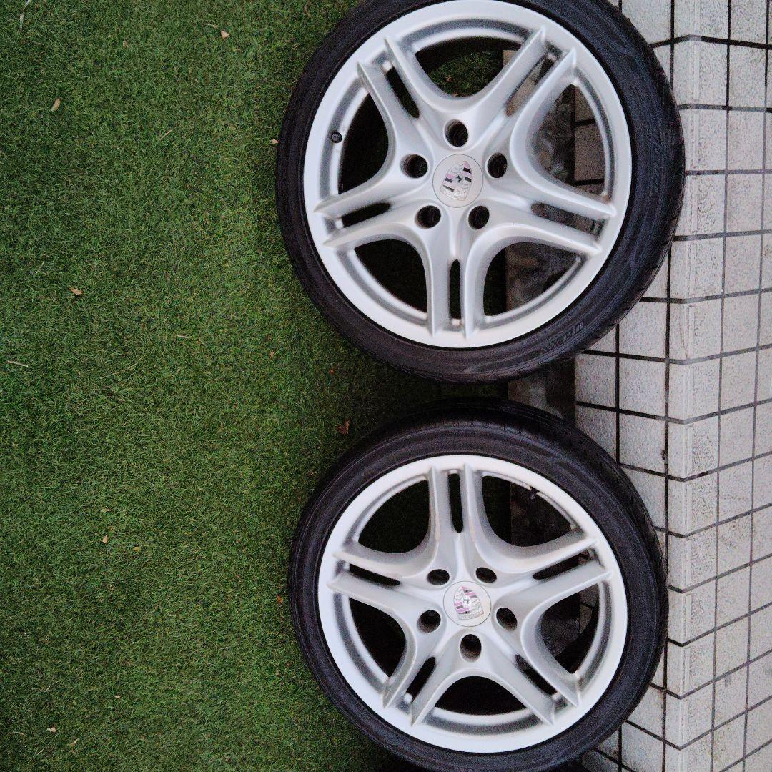 GEN-changさん専用 ポルシェ用　18インチ 5スポークホイールセット