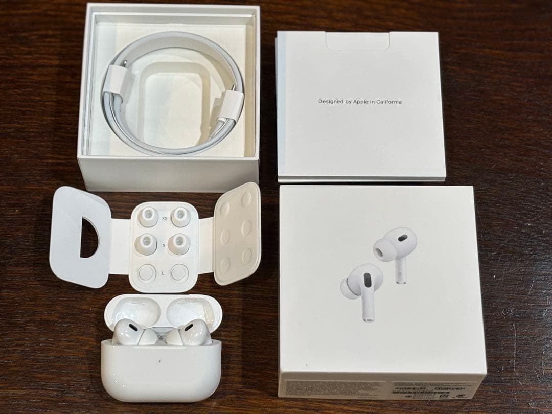美品 AirPods Pro 2 第二世代 付属品全て