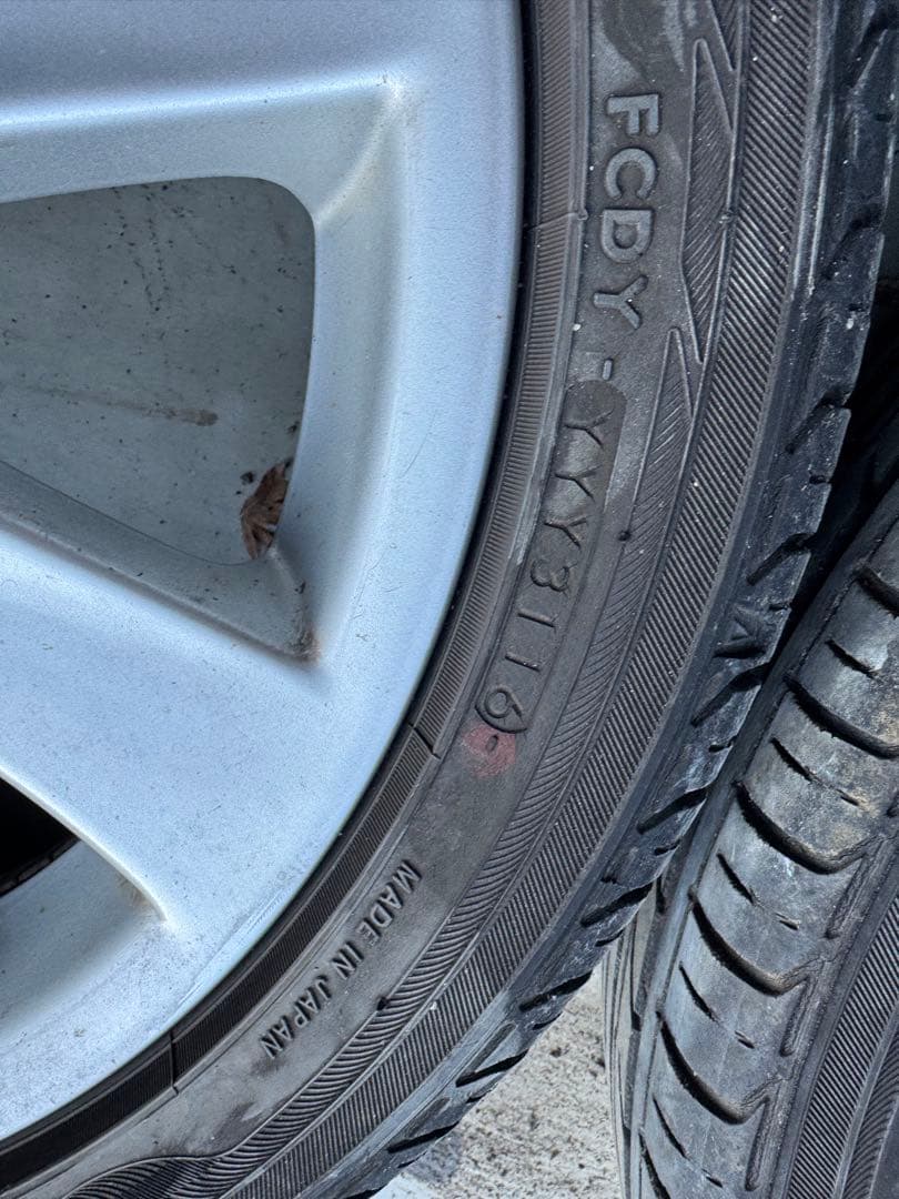 ダイハツ l175s ムーブカスタム 純正16インチホイール