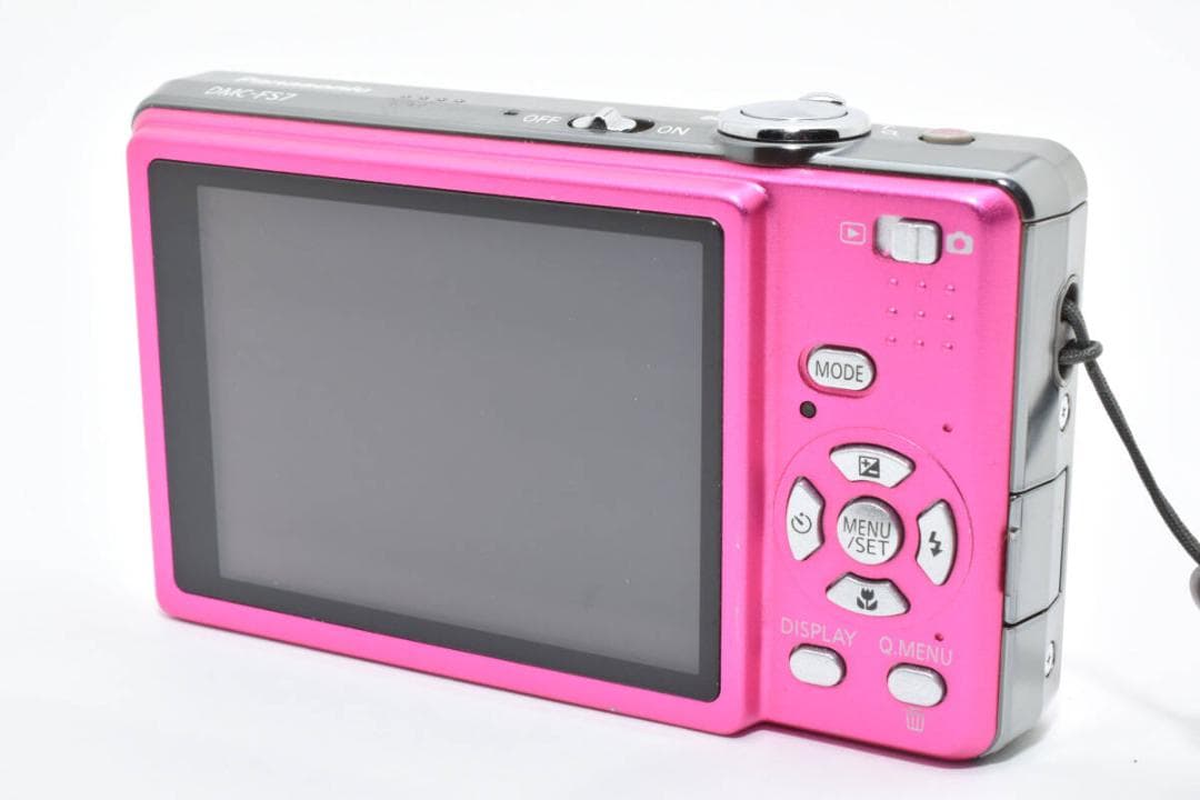 【美品】Panasonic LUMIX DMC-FS7 ピンク #102