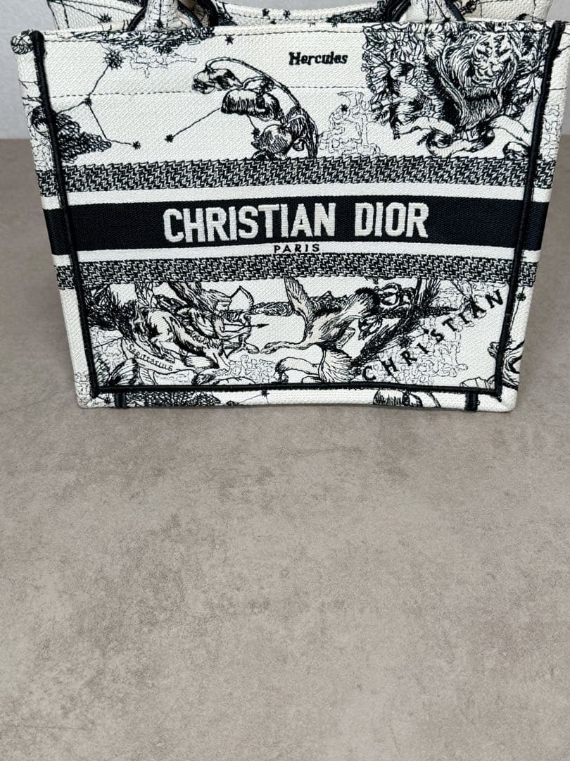 極美✨ ディオール ブックトート スモールバッグ ゾディアック エンブロイダリー