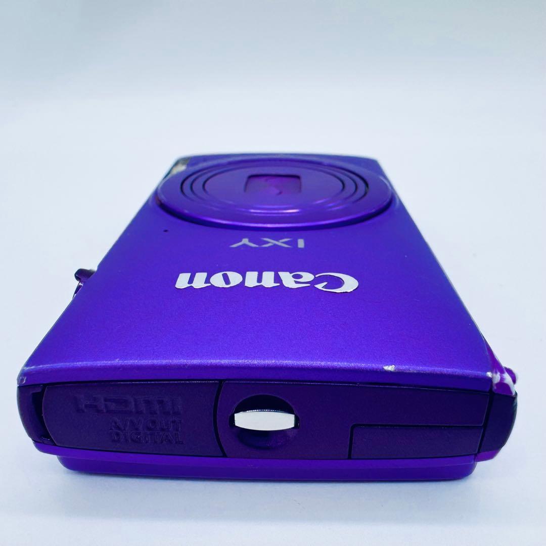 【訳あり】Canon IXY 430F パープル FULL HD デジタルカメラ