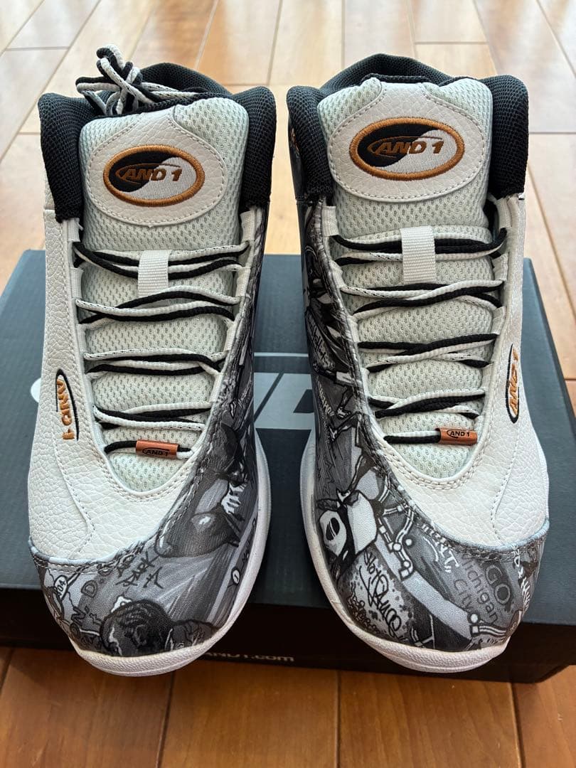 【新品未使用】AND1 バッシュ27.5cm タイチミッド