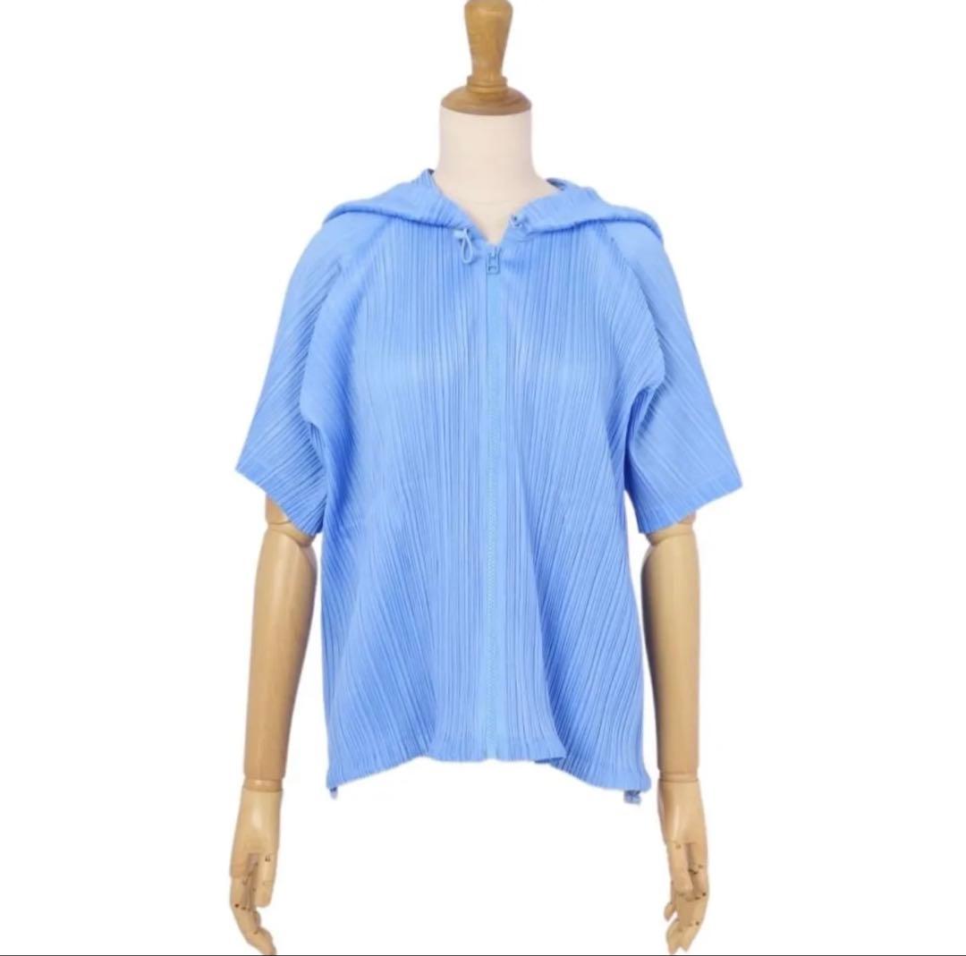 プリーツプリーズ イッセイミヤケ PLEATS PLEASE パーカー　フーディ