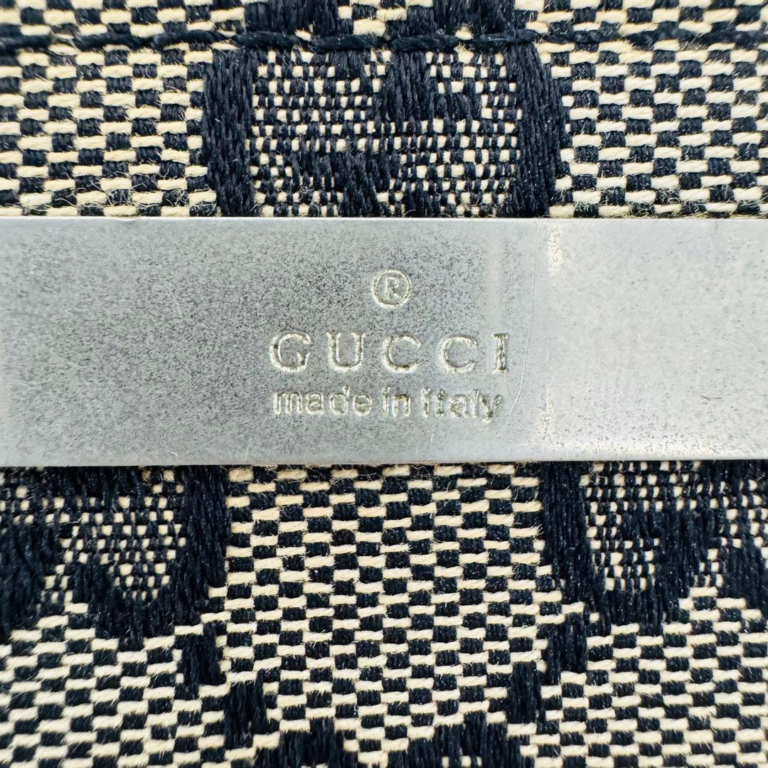 ✨GUCCI✨グッチ✨GG✨レッド✨アクセサリーポーチ✨キャンバス✨ハンドバッグ