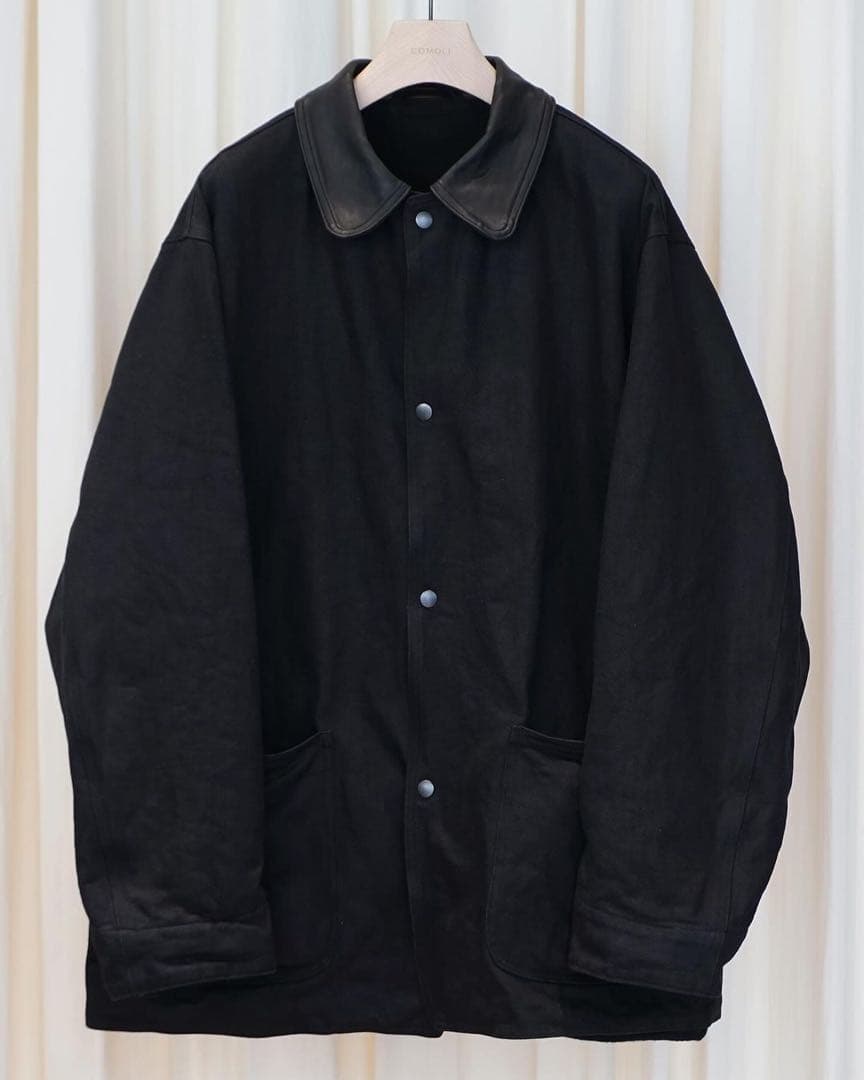 【新品未使用】COMOLI デニムレザーワークジャケット size2 24AW