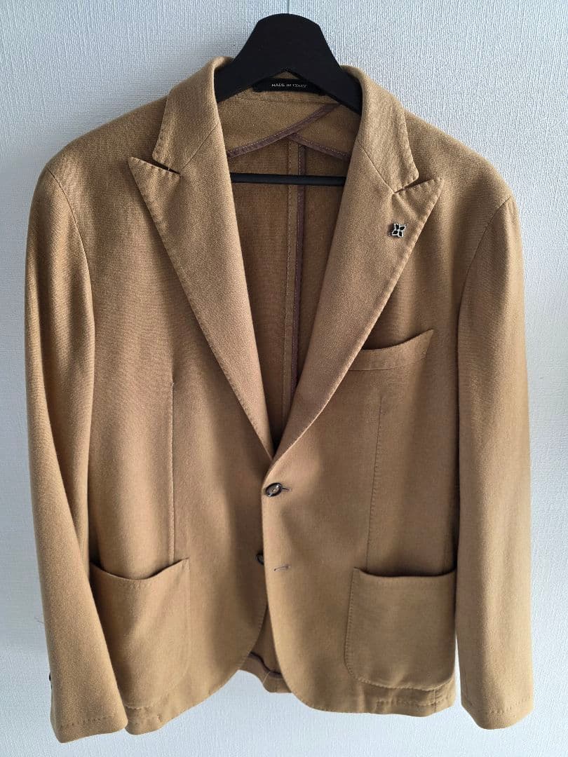 TAGLIATORE　カシミヤ100% サイズ50 キャメル