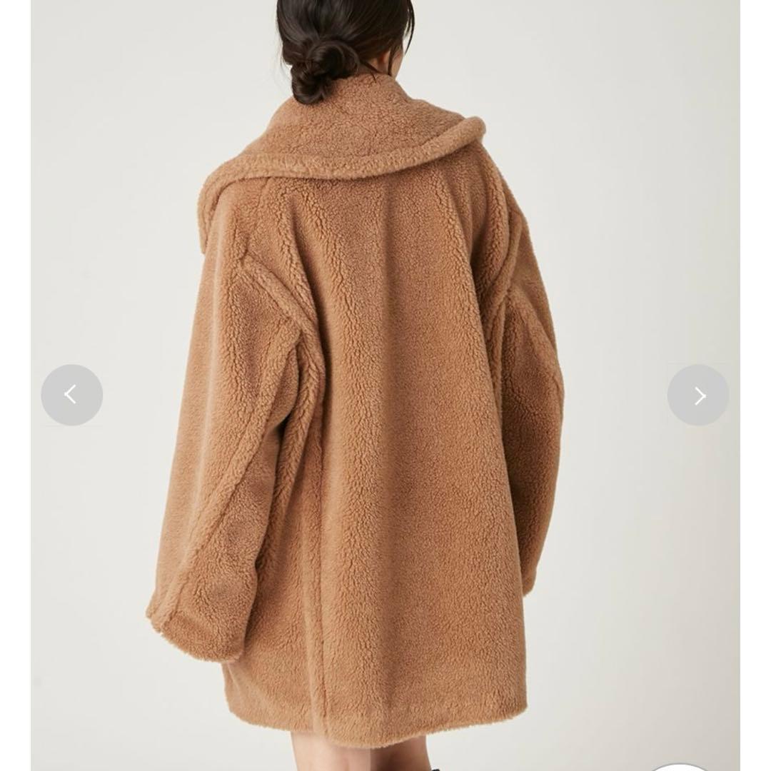 frayid ECOPELボアミドルコート