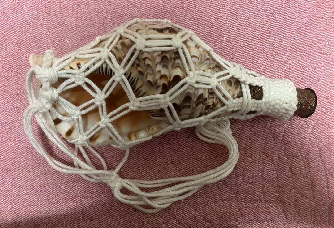 大*1様 法螺貝　骨董品　縁起物　和楽器