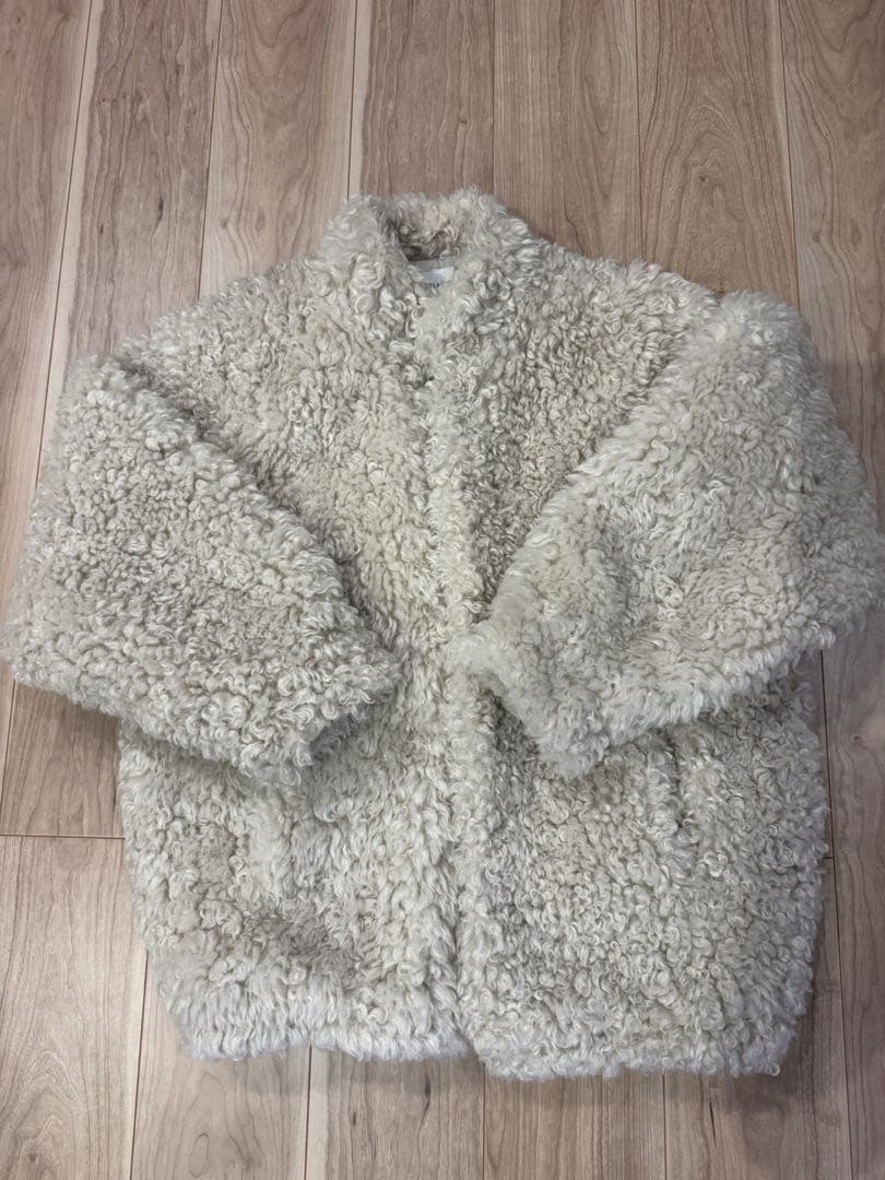 CLANE 田中みな実 CURL FUR SHORT COAT ファーコート