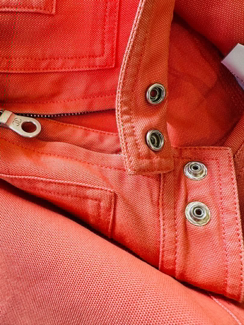 CHANEL オレンジ ワークパンツ