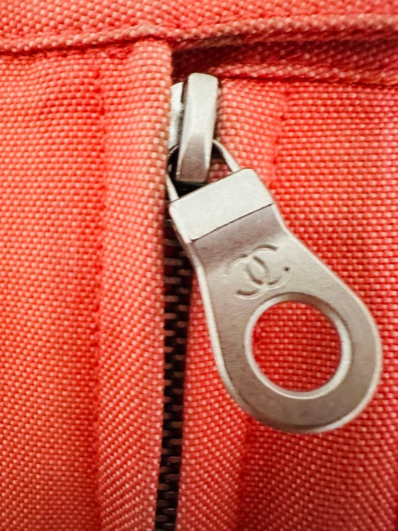 CHANEL オレンジ ワークパンツ