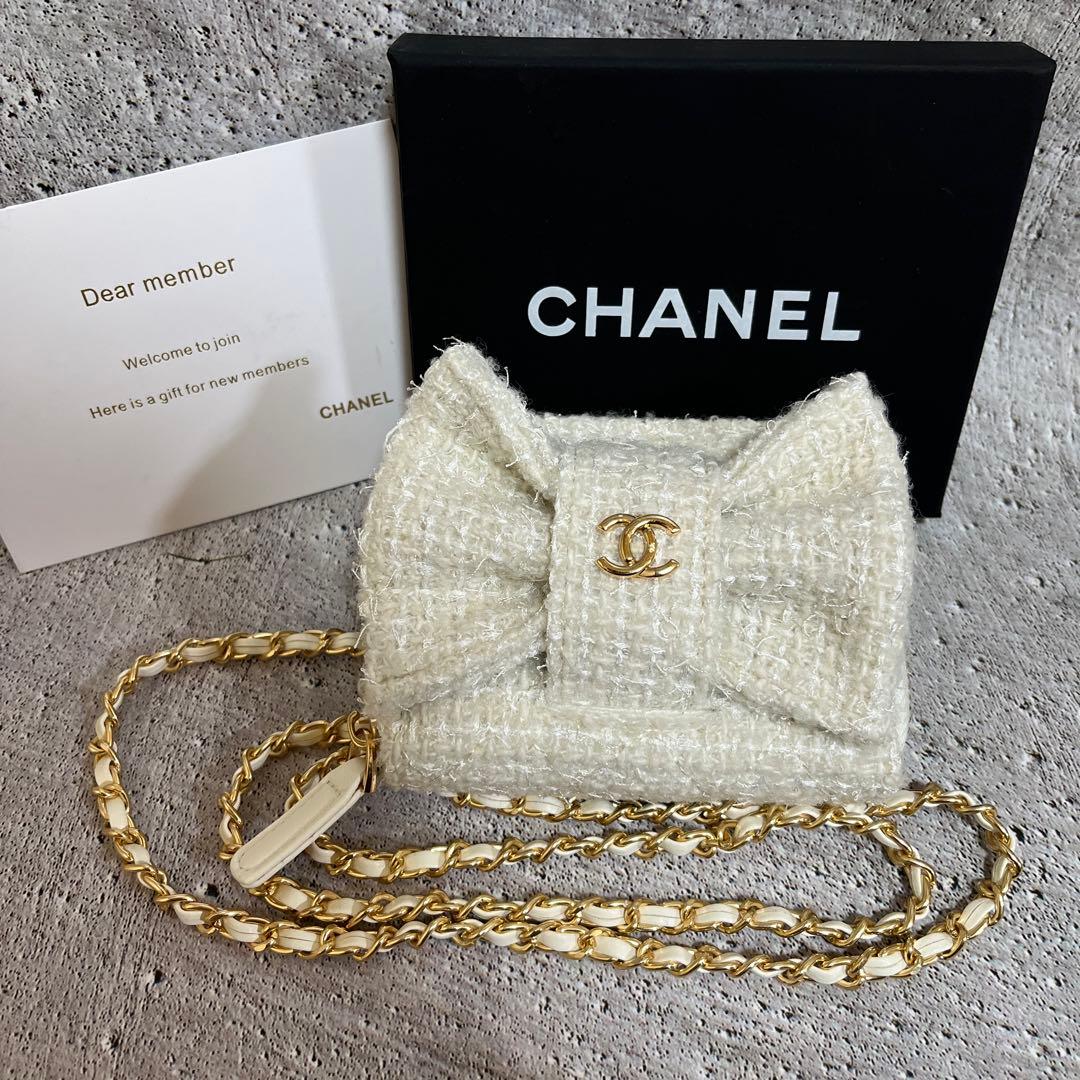 ツイードミニバッグ ミニウォレット 箱付き