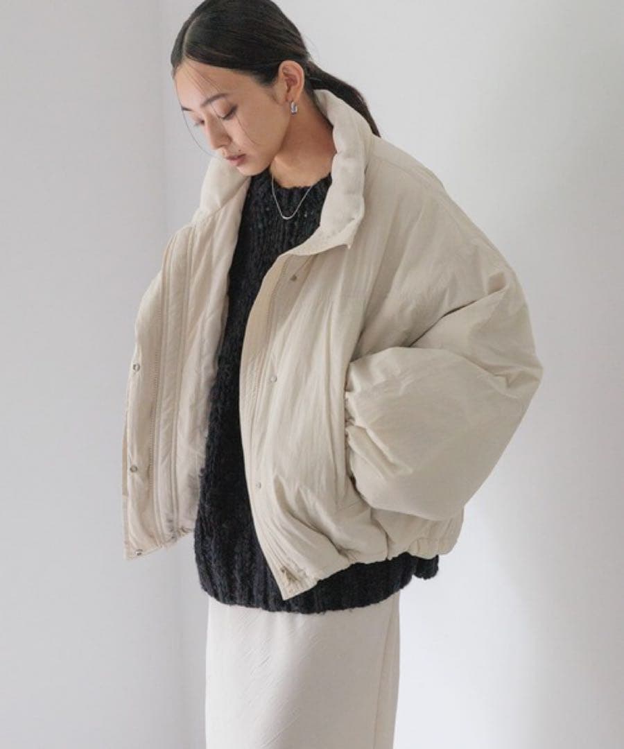 LOWRYSFARM ローリーズファーム モンスターショートコート アイボリー