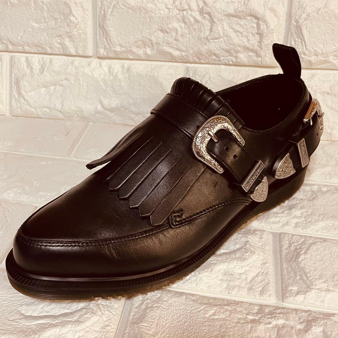 h*x様 Dr.Martens×REGALE DELYLAHフリンジ付きローファ