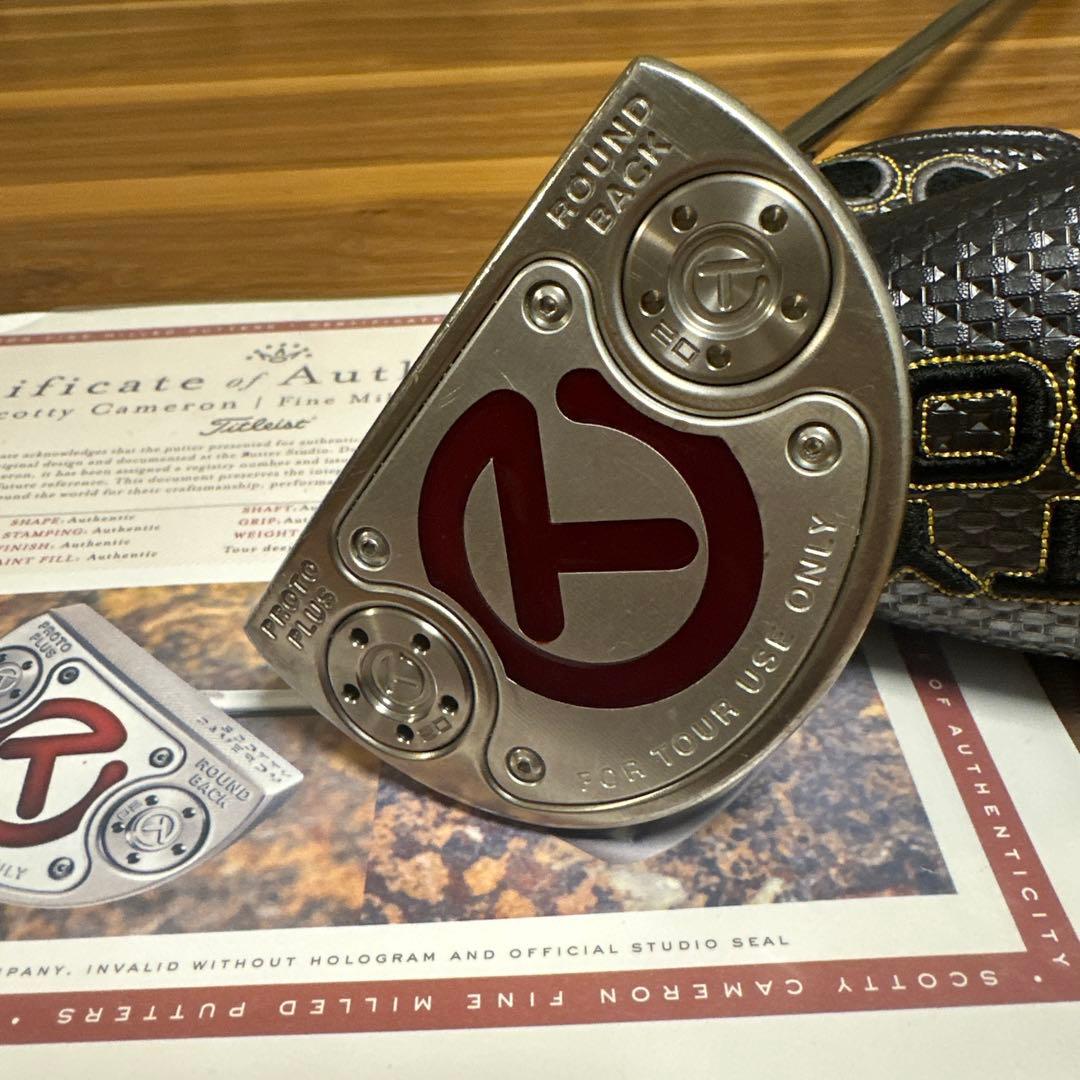 SCOTTY CAMERON(スコッティキャメロン)ツアー限定支給品証明書有
