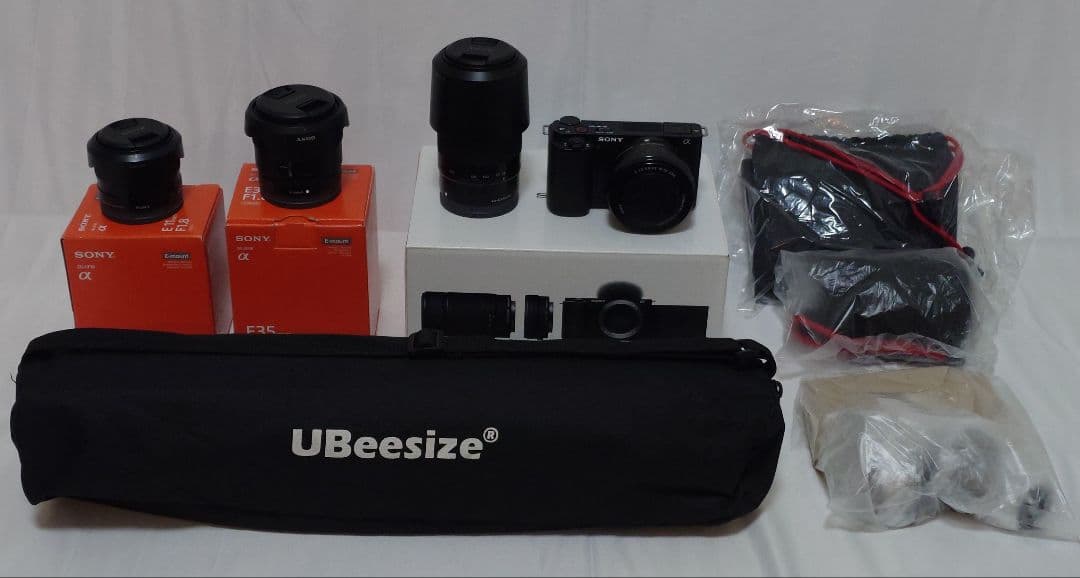 Sony ZV--E10＆レンズ計4本＆三脚＆その他13点