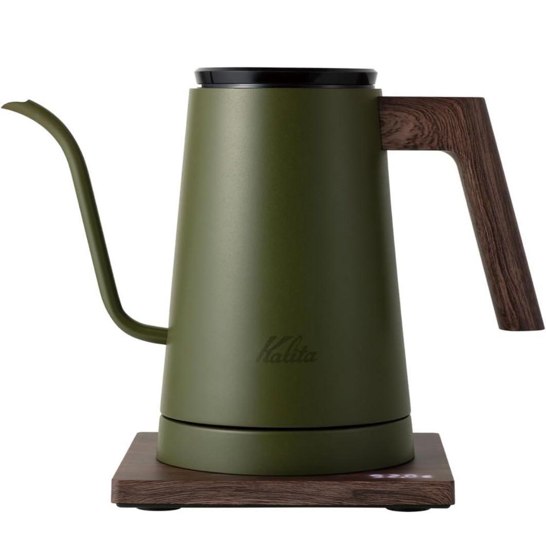 最終価格！希少新品未使用カリタ電気式ドリップ専用ポットKEDP-600 カーキ緑