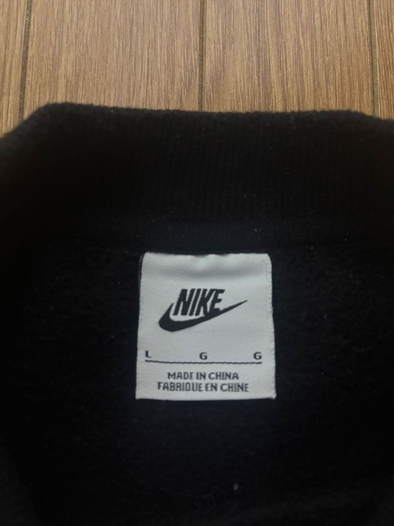 Nike x Stussy ブラック トレーナー