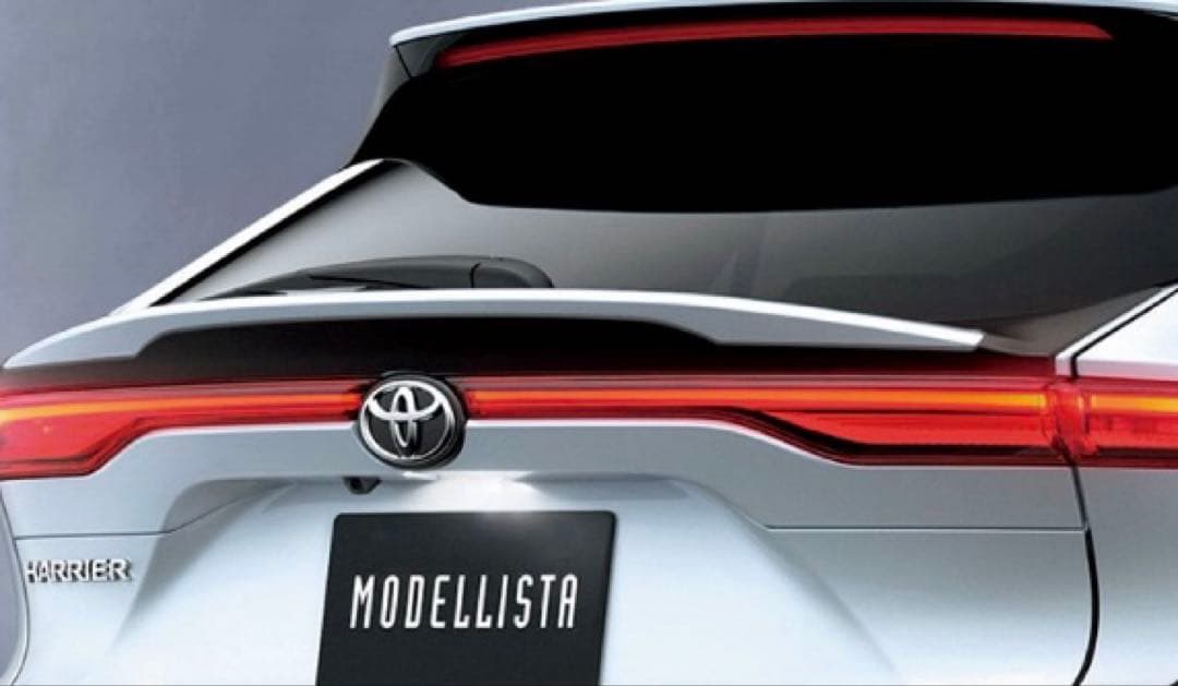 80系ハリアー バックドアスポイラー プレシャスブラック(219)