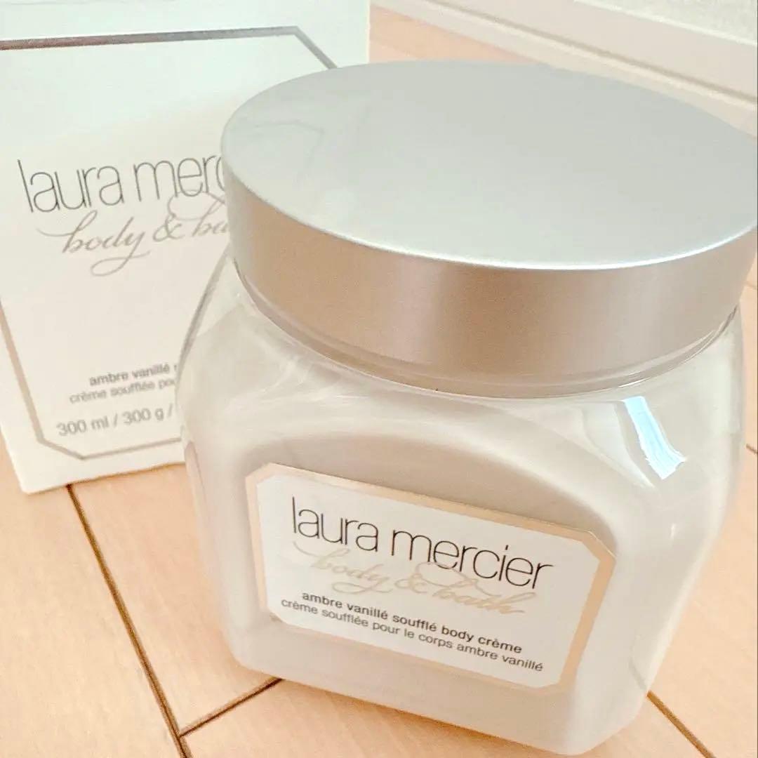 生産終了品＊laura mercier アンバーバニラ ホイップトボディクリーム
