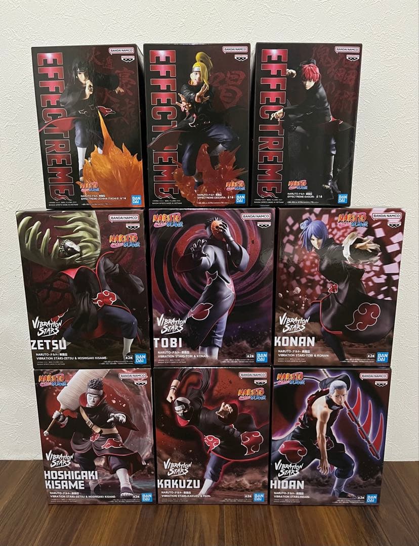 NARUTO 暁 フィギュア 9体セット