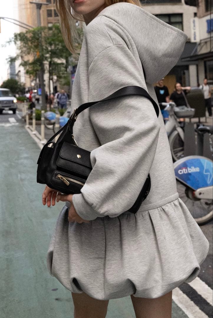 thetoe Wagner Hoodie Dress グレー　Mサイズ