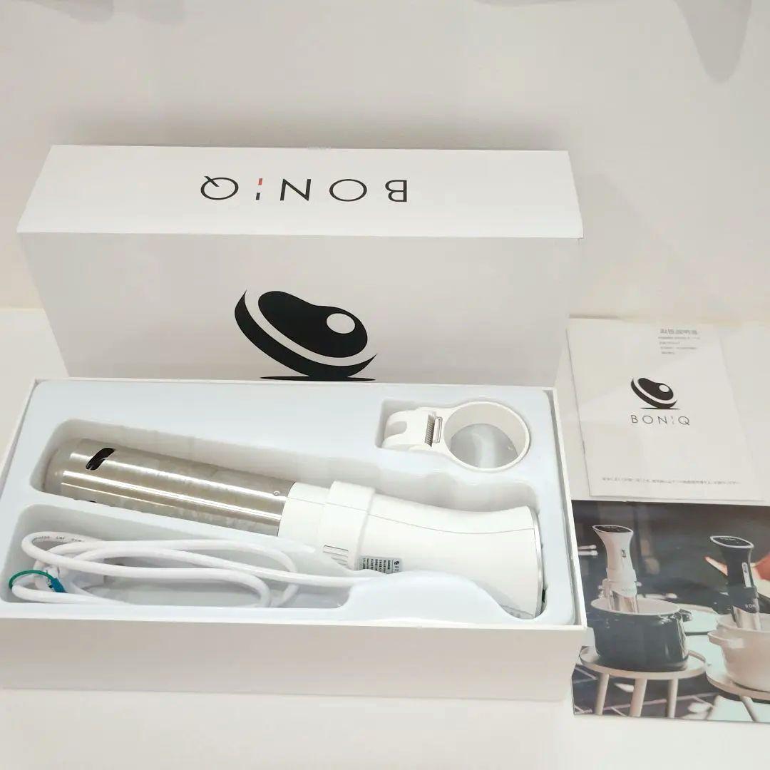 【使用3回】BNQ-01W 低温調理器 BONIQ（ボニーク） ホワイト