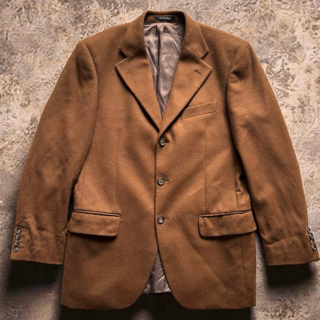 【高級】Del Mare 1911 ピュアカシミヤ100% ジャケット イタリア