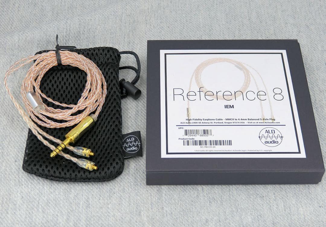 ALOaudio Reference8 Cable 4.4mmバランス-MMCX