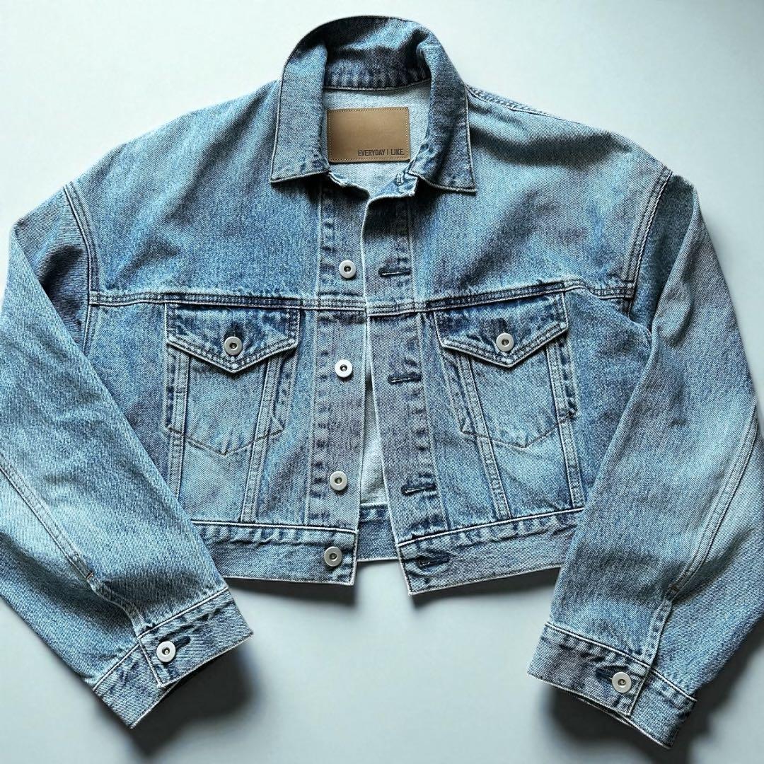 23AW美品✨Deuxieme Classeクロップド デニム ジャケット