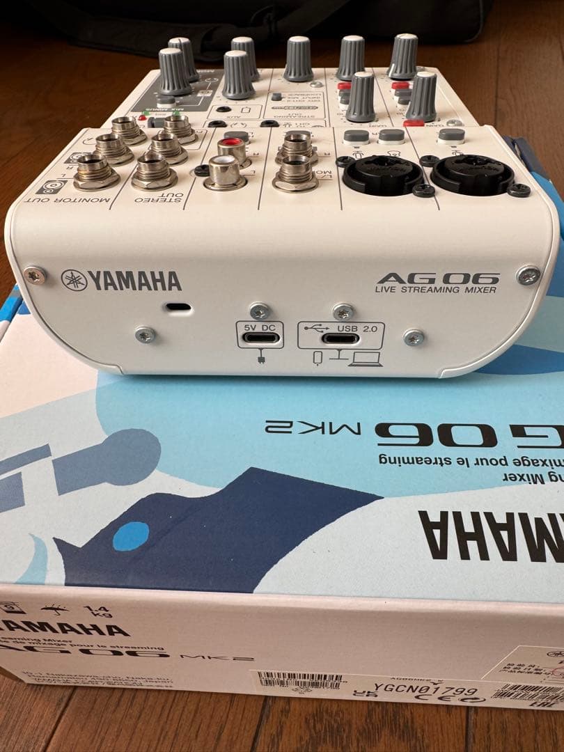 配信機器・PA機器・レコーディング機器 YAMAHA AG06mk2