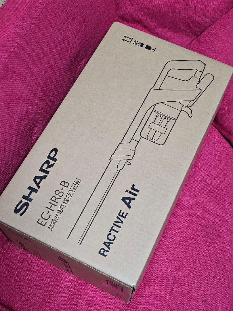 【美品】【新品】コードレススティッククリーナーSHARP EC-HR8-B