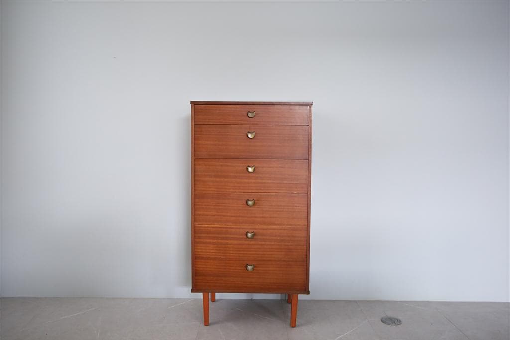 英国アンティークAVALONアバロン製6杯ドロワー/チェスト/タンス92-154