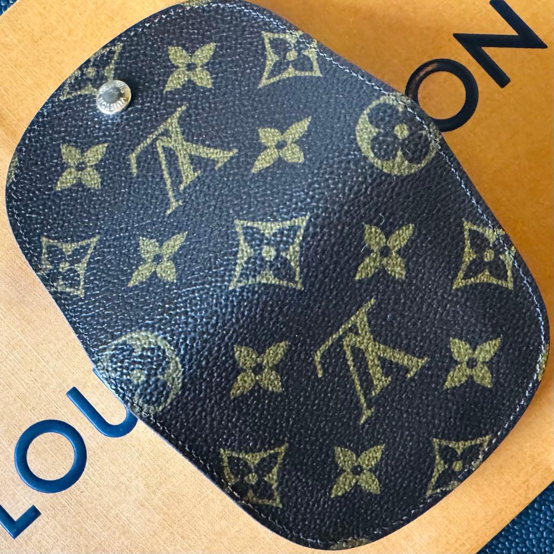 LOUIS VUITTON モノグラム ポルトモネ グゼ ケース 外観美品