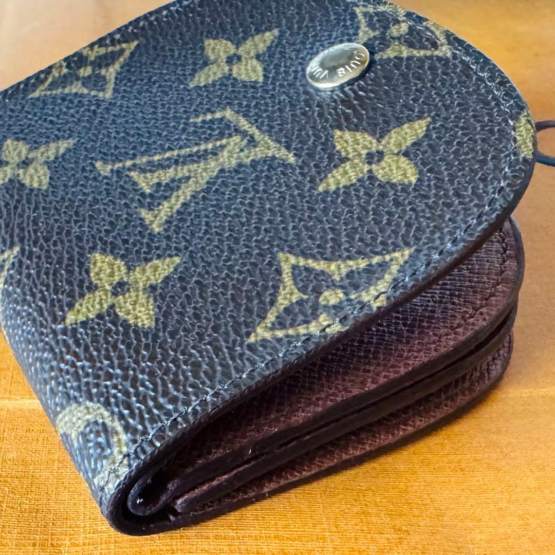 LOUIS VUITTON モノグラム ポルトモネ グゼ ケース 外観美品