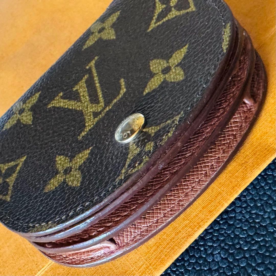 LOUIS VUITTON モノグラム ポルトモネ グゼ ケース 外観美品