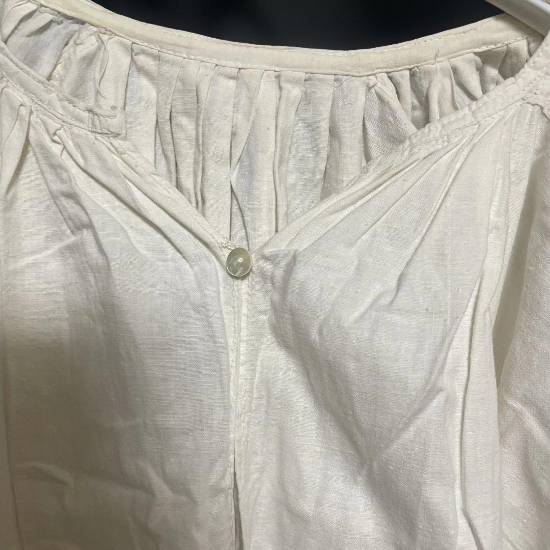 アンティークワンピースチュニックベリー刺繍美品