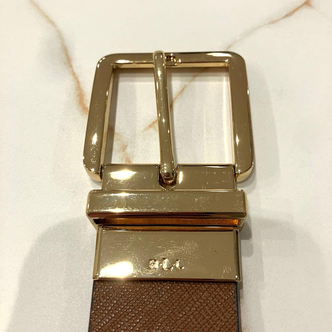 極美品✨LAUREN RALPH LAUREN ベルト リバーシブル 本革
