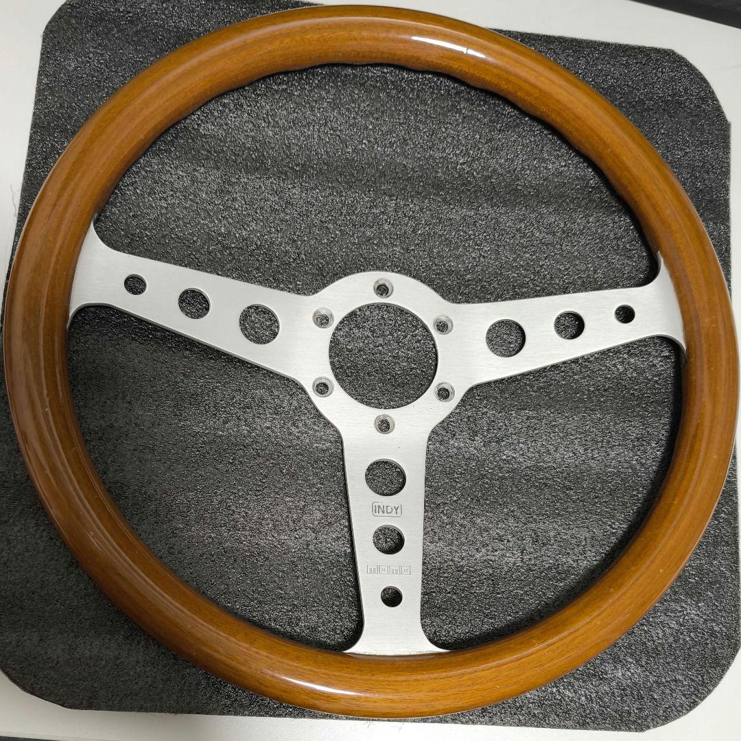 MOMO INDY ステアリングホイール 3スポーク 34CM
