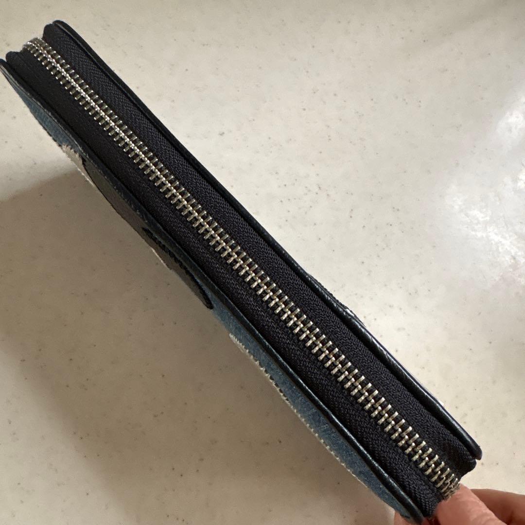 【Think Bee! 】シンクビー！　★スプマンテブルー ラウンド財布　未使用