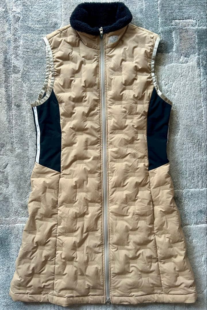 ニューバランスゴルフ ダウンワンピース ノースリーブ ベスト ロングベスト