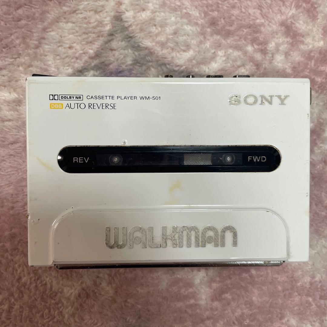 ジャンク ソニー SONY WM-501 カセット ウォークマン ジャンク