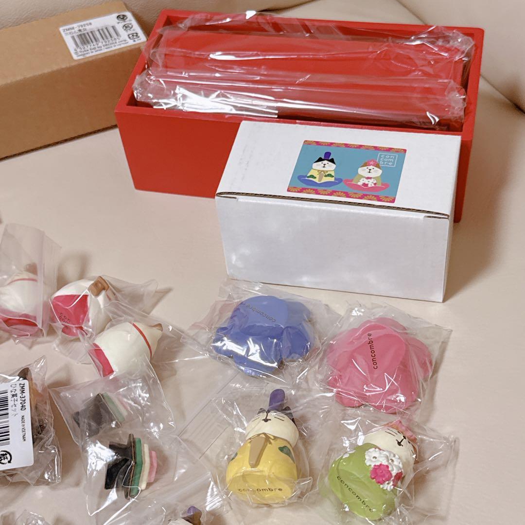 コンコンブル　お雛様セット　ひな祭り　雛壇