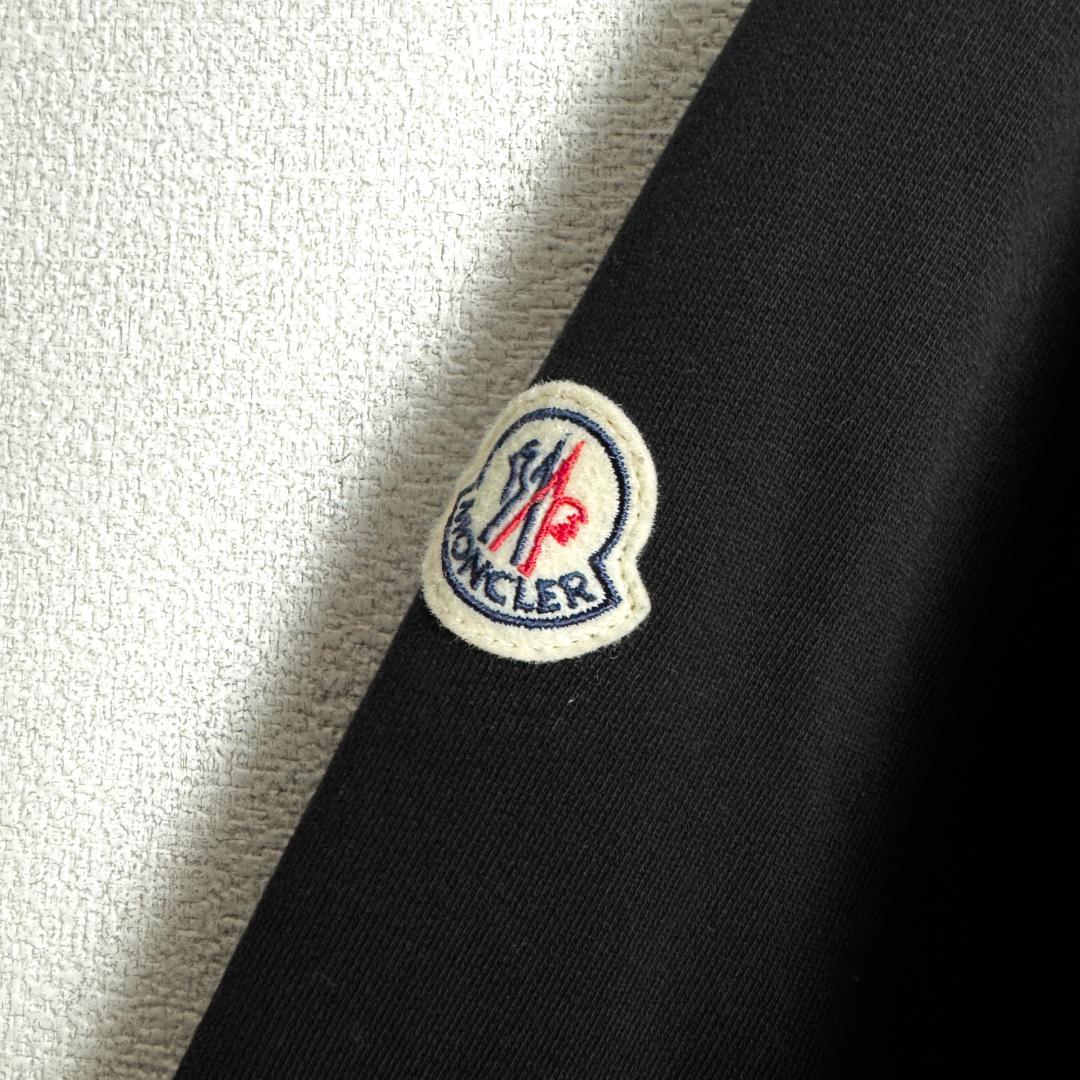【超高級モデル☆ワッペン☆ラバーロゴ】モンクレール 刺繍 スウェット トレーナー