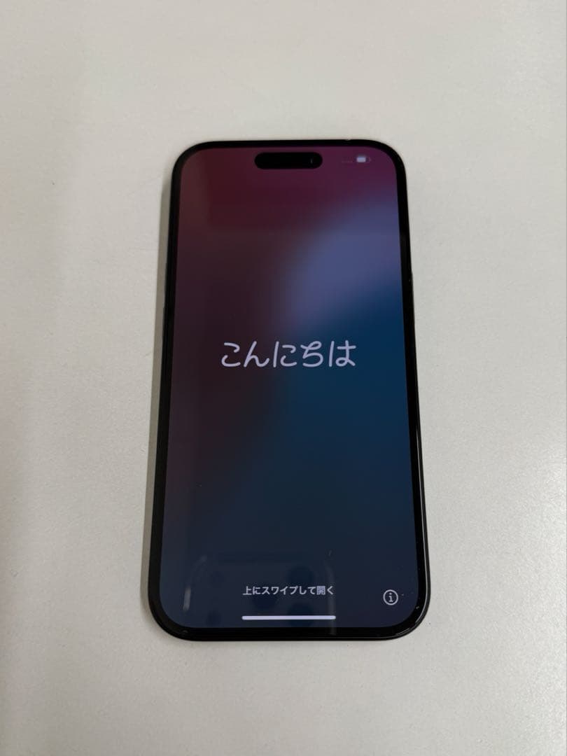 iPhone 15 256GB 本体 SIMフリー 美品　ブラック