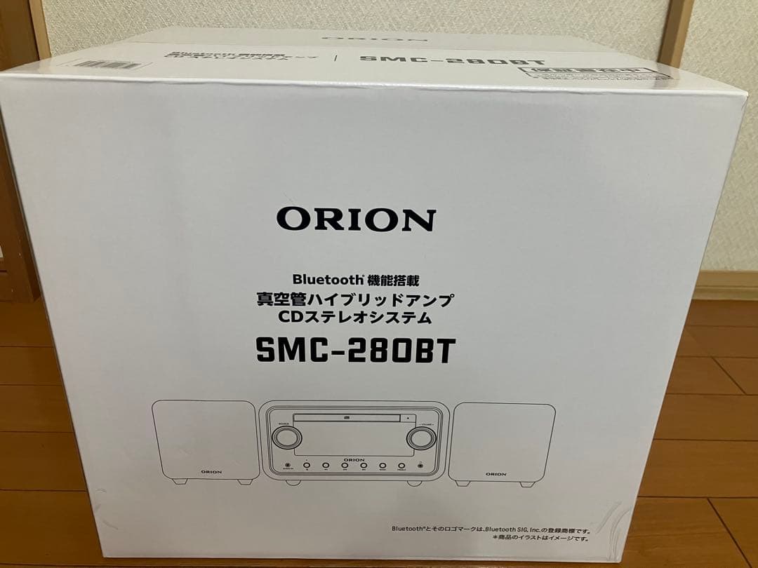 保証書つき 真空管ハイブリッドアンプCDステレオSMC-280BT 新品未開封